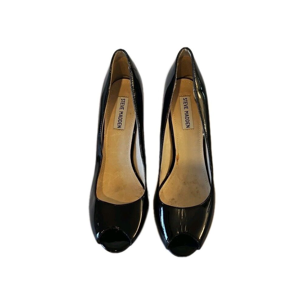 Steve Madden Black Heels - Picture 2 of 8